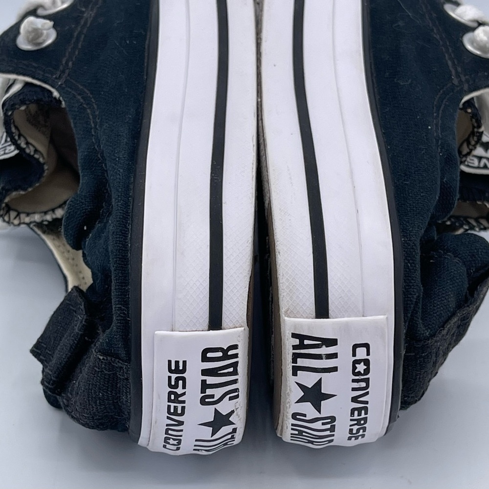 Converse Women's Chuck Taylor All Star Shoreline Black Lo Top Sneaker Size 6 - Picture 11 of 12